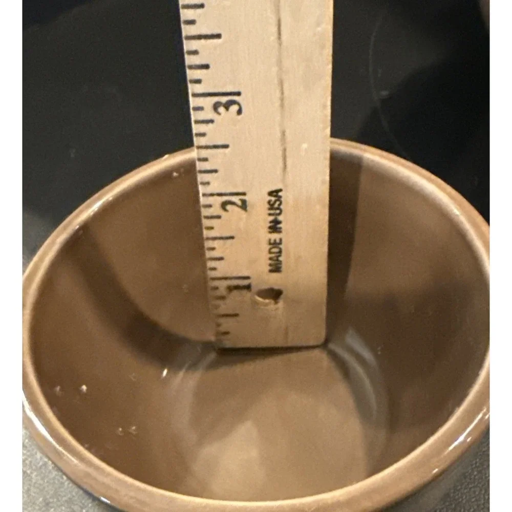 Pottery Barn Studio Barbara Eigen Cereal Dipping Bowl Bowls Brown Set Of‎ 2